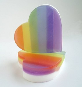 Soap rainbow CC soapylovedeb Soap rainbow CC soapylovedeb 283x300 Bargain Babes homemade soap recipe