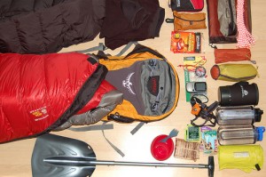 Camping-gear camping