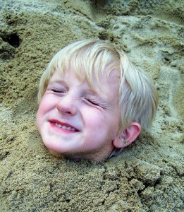 child sand 261x300 Cheap summer fun for the kids!