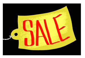 sale tag 300x205 USPS 50% off coupon, free soap, Restaurant.com 80% off